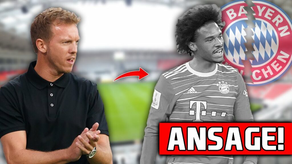 Leroy Sane zu undiszipliniert! Jetzt folgt Nagelsmann-ANSAGE an Bayern-Star!