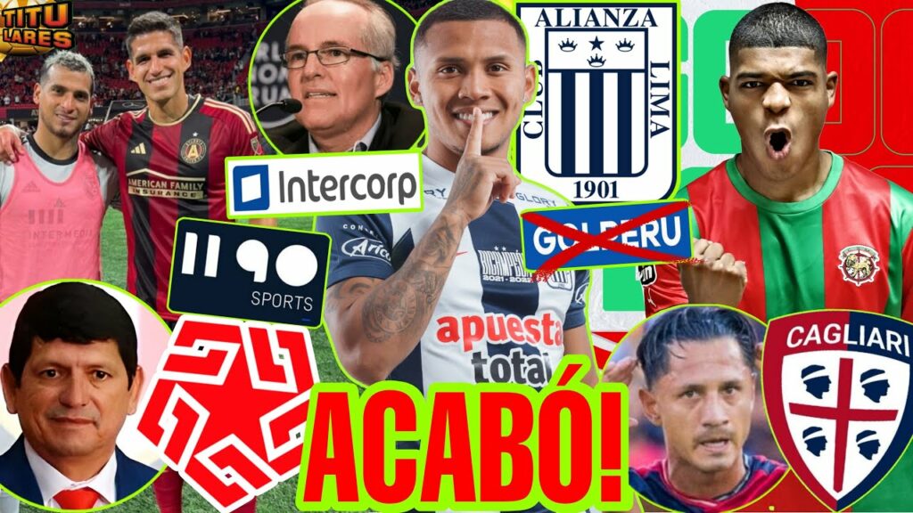 ALIANZA ROMPE con CONSORCIO! FB: GONZALES POSADA x CARLOS RODRIGUEZ! DEBUT ABRAM v TRAUCO! GOL LIZA