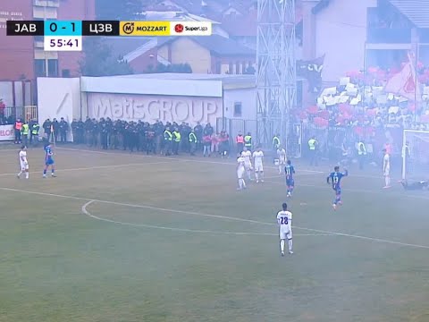 MITROVIĆ POČEO, MITROVIĆ ZAVRŠIO: Lepa akcija fudbalera Zvezde za drugi gol u Ivanjici / 25.02.2023.