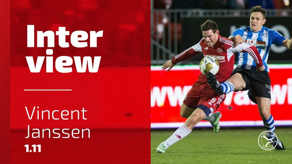 Interview Vincent Janssen: ,,Almere City heeft mij de kans gegeven"