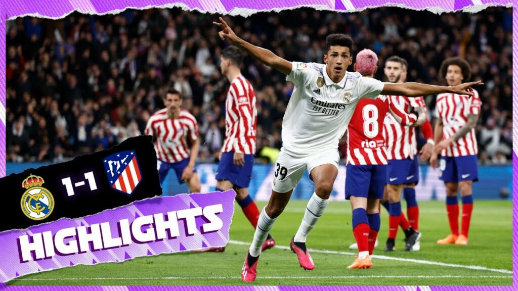 Real Madrid 1-1 Atlético de Madrid | HIGHLIGHTS | LaLiga 2022/23