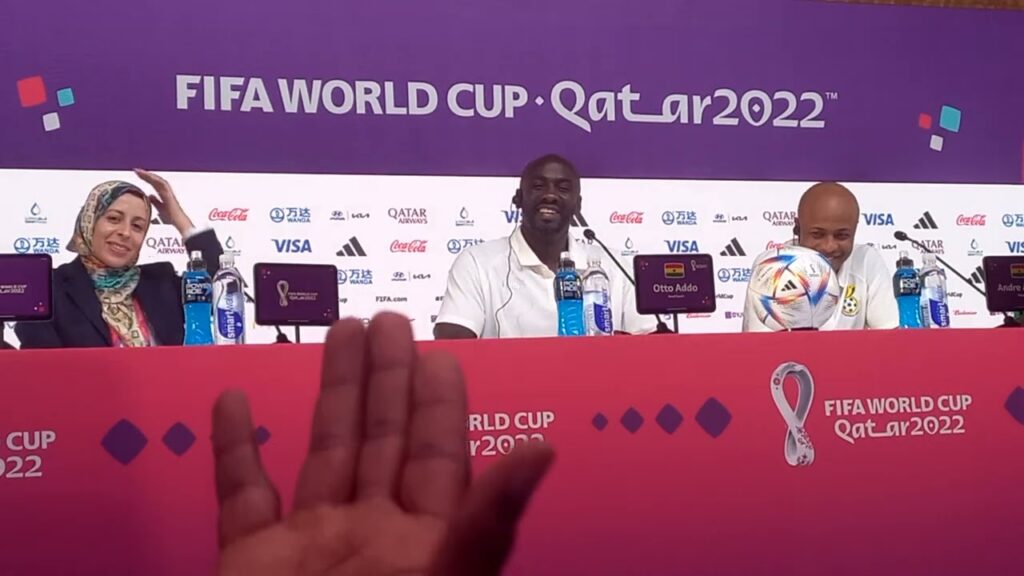 Portugal v Ghana: Otto Addo and Andre Ayew's press conference 2