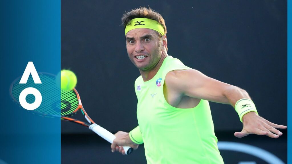 Salvatore Carusa v Malek Jaziri match highlights (1R) | Australian Open 2018 Salvatore Carusa v Malek Jaziri match highlights (1R) | Australian Open 2018