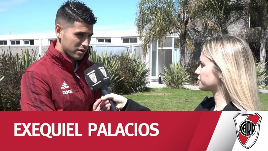Exequiel Palacios: "Mis compañeros me hacen todo más fácil"
