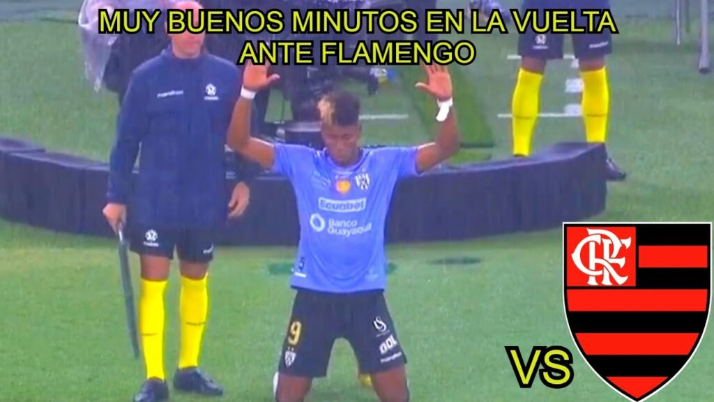 ASI FUE EL PARTIDO DE KEVIN RODRIGUEZ VS FLAMENGO RESUMEN