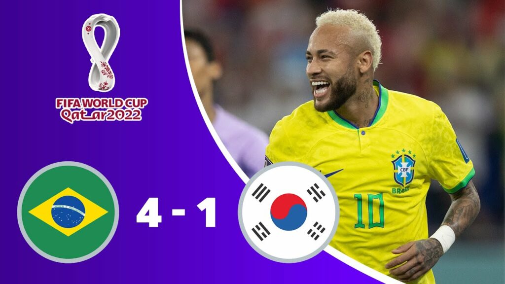Brasil 4 x 1 Coréia do Sul - melhores momentos (GLOBO FULLHD 1080p) Copa do Mundo Catar 2022