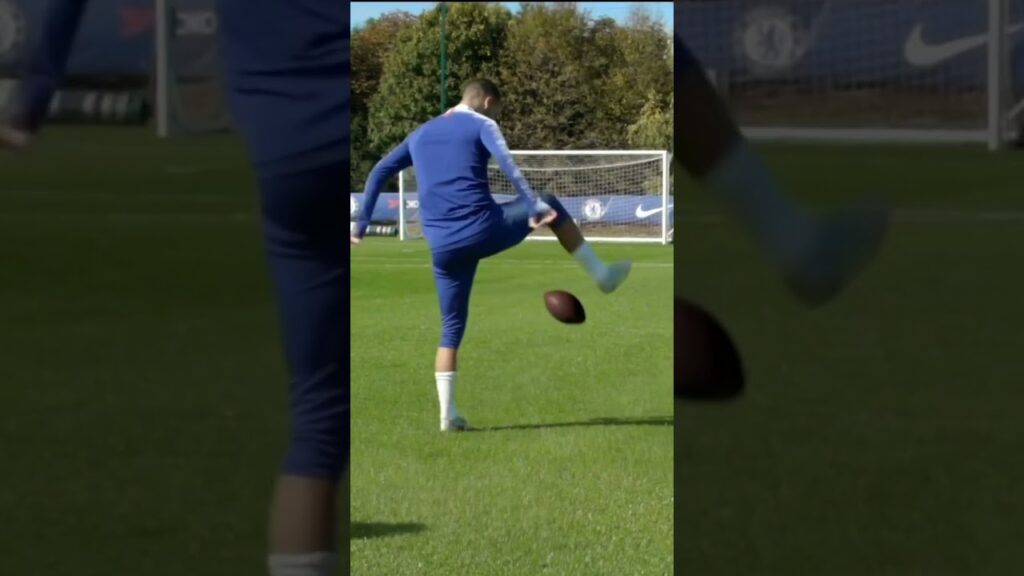 When EDEN HAZARD did THIS! 🏈 🤯  #shorts #superbowl