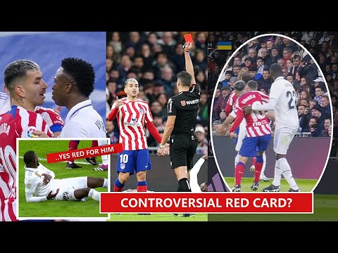 🔴Angel Correa Controversial Red Card For Elbowing Rudiger | Rudiger Making It?😬 🔴Angel Correa Controversial Red Card For Elbowing Rudiger | Rudiger Making It?😬