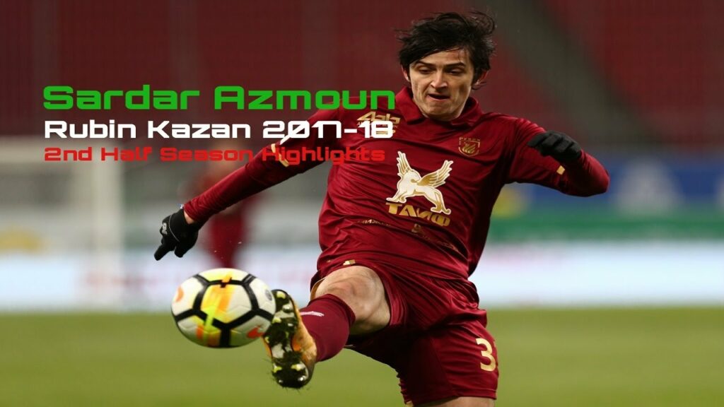 Sardar Azmoun | Rubin Kazan 2017-18 (2nd Half Season Highlights)