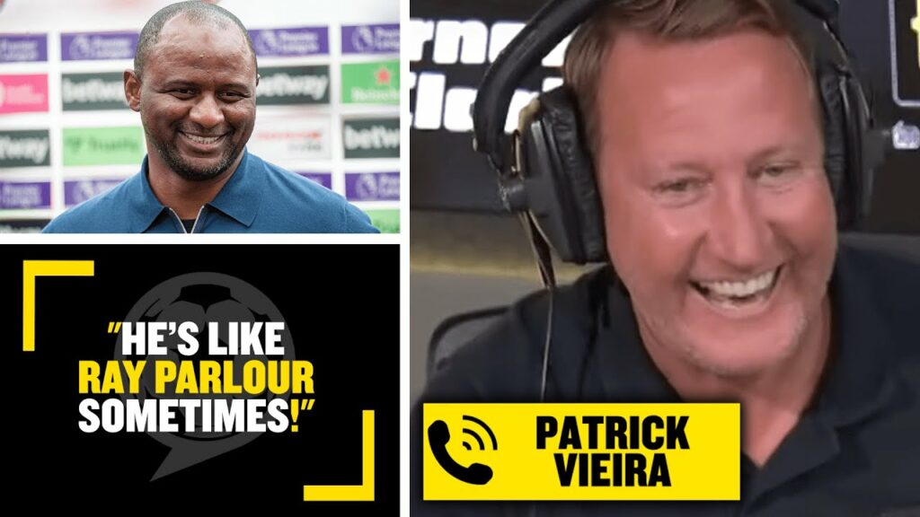 "HE'S LIKE RAY PARLOUR!" 🤣 Patrick Vieira compares Conor Gallagher to Ray Parlour!