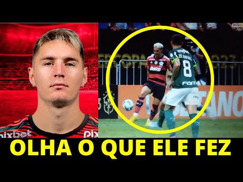 Guillermo Varela da chapéu lindo em cima de Gabriel menino