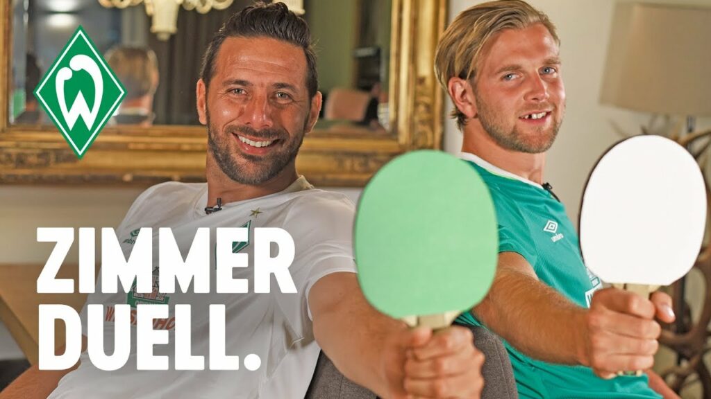 Zimmerduell - Claudio Pizarro & Niclas Füllkrug | SV Werder Bremen