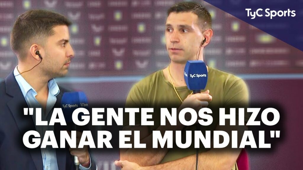 DIBU MARTÍNEZ EN TyC SPORTS 🔥 "SI REPETIMOS, PODRÍAMOS SER LA MEJOR SELECCIÓN DE LA HISTORIA" ⚽