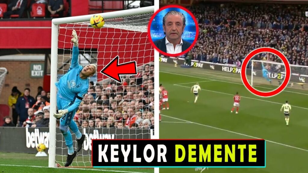 BRUTAL..!! ESTO DICE la PRENSA INGLESA de KEYLOR NAVAS Nottingham Forest vs Manchester City 1-1