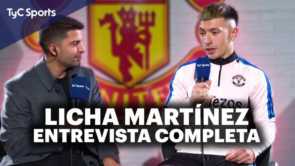 LISANDRO MARTÍNEZ EN TyC SPORTS 🔥 "A GARNACHO LO LLEVO CONMIGO A LA SELECCIÓN ARGENTINA" ⚽