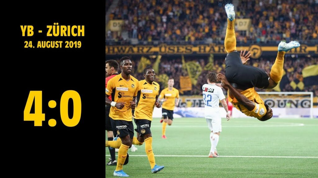 YB - Zürich (4:0), 24.08.2019 | Raiffeisen Super League