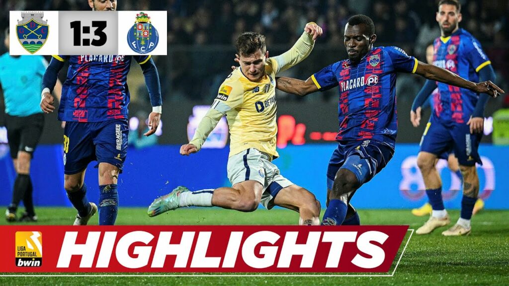 Portugal: Chaves mit neun Mann chancenlos gegen den FC Porto | Highlights