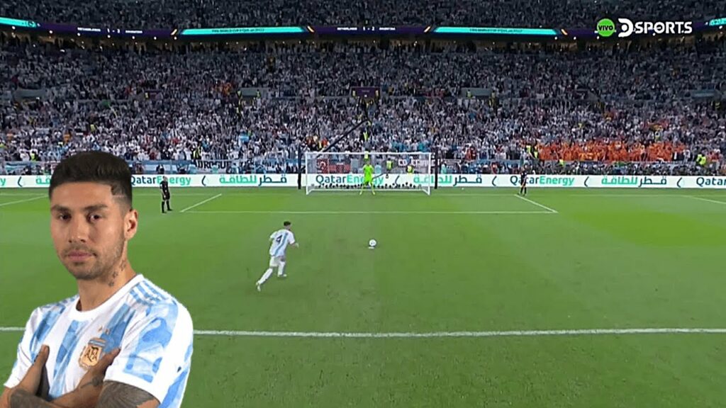 CUANDO GONZALO MONTIEL DISPARA LOS PENALES...