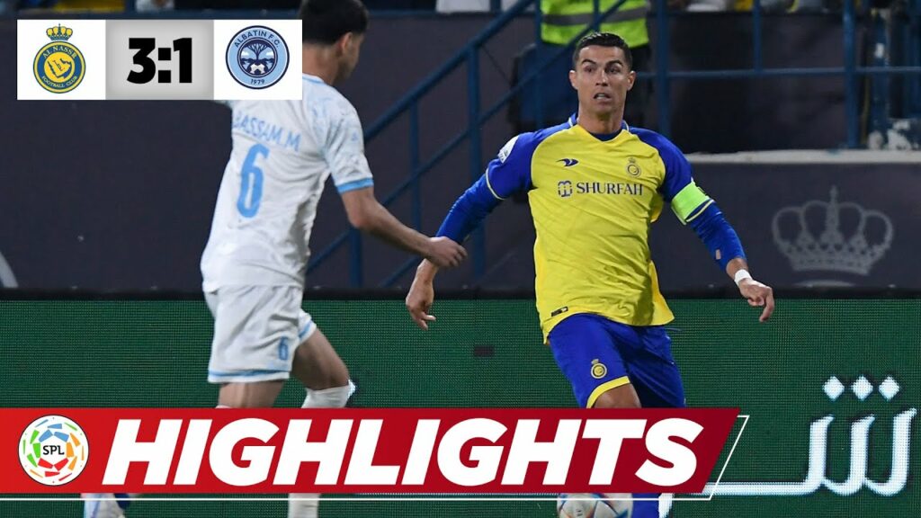 Schwacher Ronaldo: Al Nassr dreht Spiel dank Mega-Nachspielzeit | Highlights Schwacher Ronaldo: Al Nassr dreht Spiel dank Mega-Nachspielzeit | Highlights