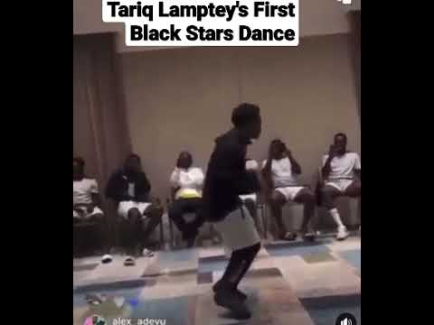 Tariq Lamptey's Black Stars Initiation Dance