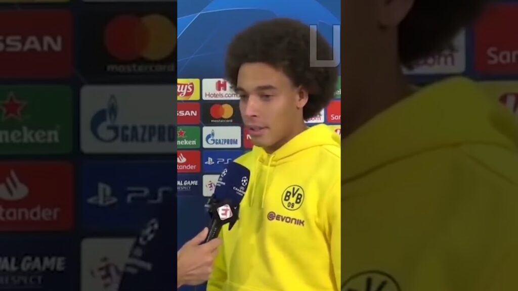 🗣️⚽🇧🇷[BELGA FALANDO PORTUGUÊS?] 🗣️⚽🇧🇷  WITSEL #futebol #championsleague