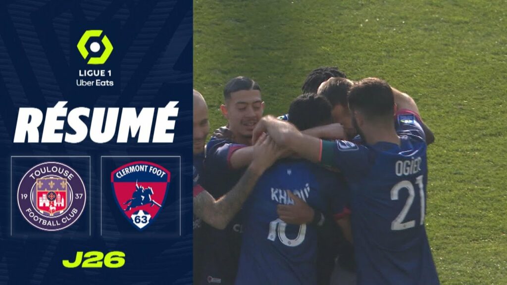TOULOUSE FC - CLERMONT FOOT 63 (0 - 1) - Résumé - (TFC - CF63) / 2022-2023