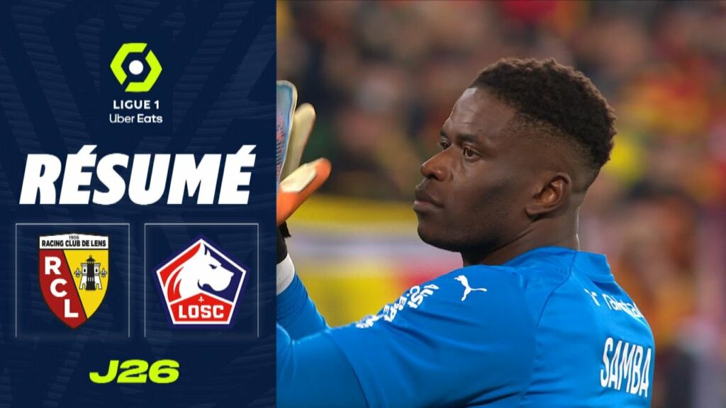 RC LENS - LOSC LILLE (1 - 1) - Résumé - (RCL - LOSC) / 2022-2023