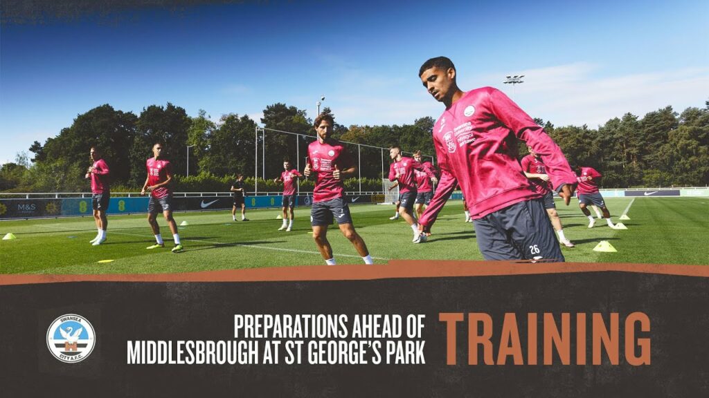 Preparations ahead of Middlesbrough at St George's Park | Training
