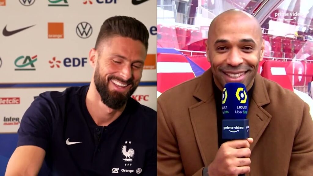 Quand Thierry Henry CHAMBRE Olivier Giroud sur le record de buts en équipe de France