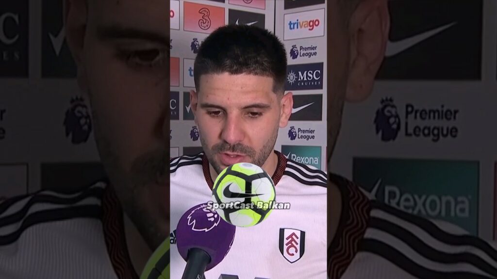 Mitrovic o Sasi Lukicu⚽Lepo pojacanje za Fulam a kako ce se snaci…? Srbija napreduje u fudbalu.. Mitrovic o Sasi Lukicu⚽Lepo pojacanje za Fulam a kako ce se snaci...? Srbija napreduje u fudbalu..