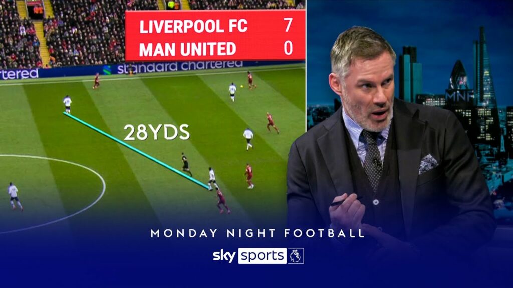 Carra analyses Liverpool 7-0 Man United on MNF 🔍