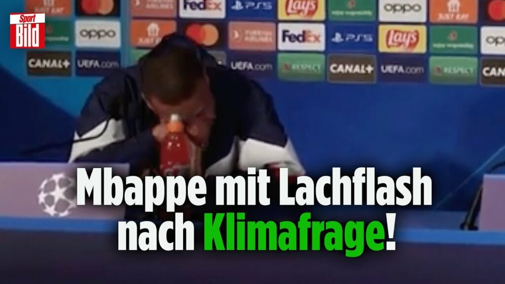 Ist ihm die Umwelt egal? Mbappé lacht Reporter für Privatjet Frage aus