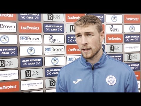 Post match v Dundee - David Wotherspoon 24/10/16