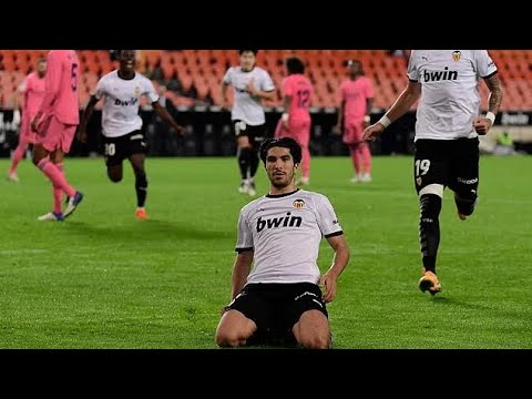 Carlos Soler penalty against Getafe | Valencia vs Getafe