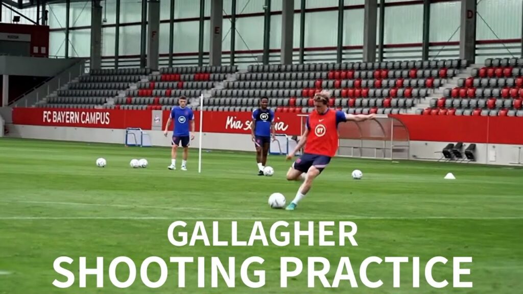 イングランド代表 コナー・ギャラガー シュート練習 Vol.1 - England Conor Gallagher Shooting Practice