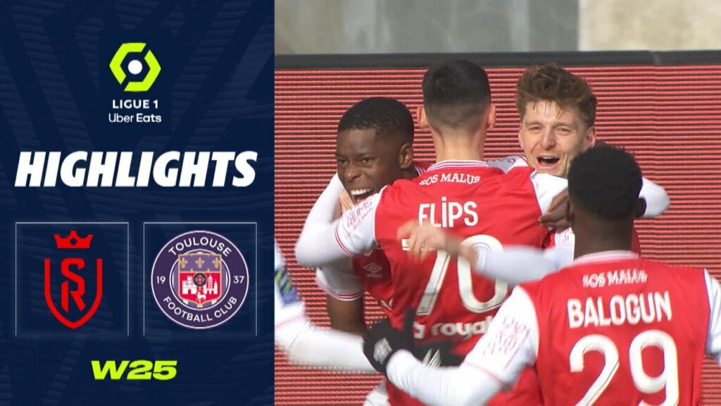 STADE DE REIMS - TOULOUSE FC (3 - 0) - Highlights - (SdR - TFC) / 2022-2023