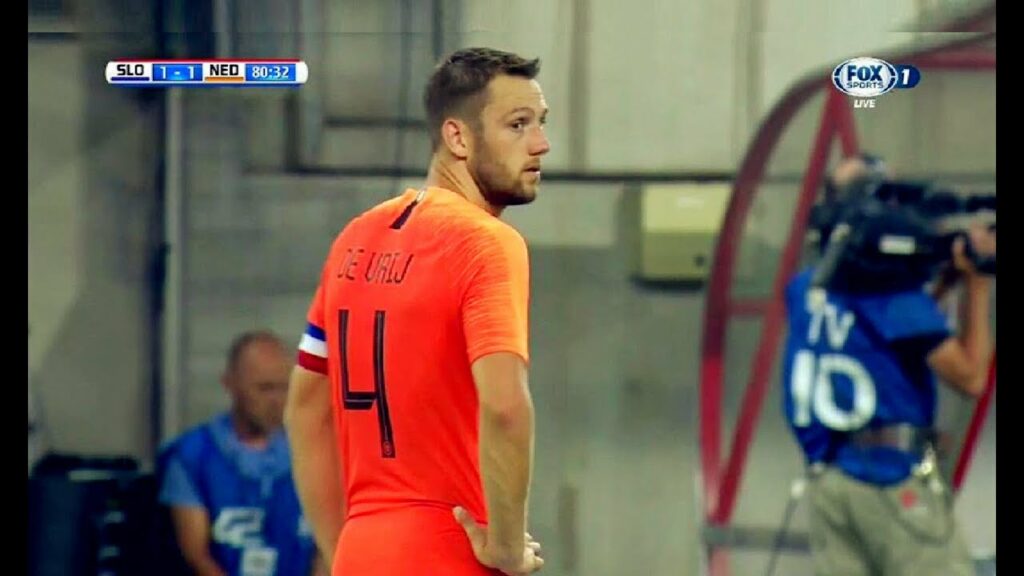 Stefan De Vrij vs Slovakia（31/05/2018）Friendly HD 720p by轩旗