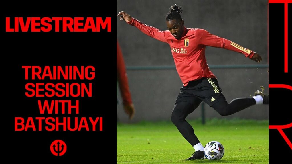 #REDDEVILS | A training session from Michy Batshuayi's #FrontRow