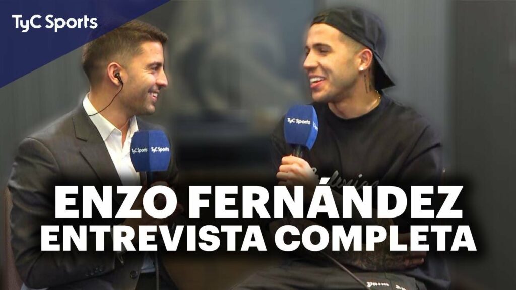 ENZO FERNÁNDEZ EN TyC SPORTS 🔥 "PARECE IRREAL QUE SEAMOS CAMPEONES DEL MUNDO"