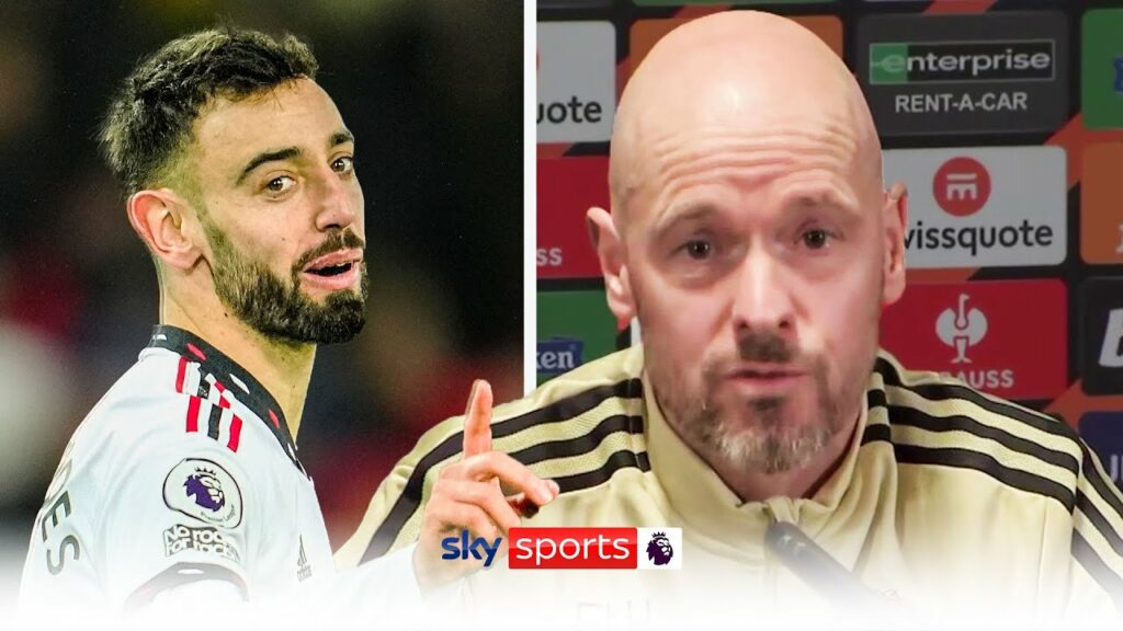 'Bruno remains vice-captain - No one is perfect!' 🚨 | Erik ten Hag backs Man Utd midfielder