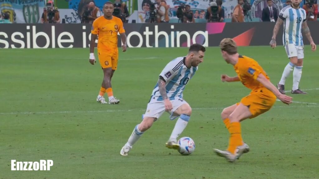 🇦🇷 ASISTENCIA DE MESSI 🐐 A MOLINA CONTRA PAISES BAJOS 🇳🇱 FULL HD 4K