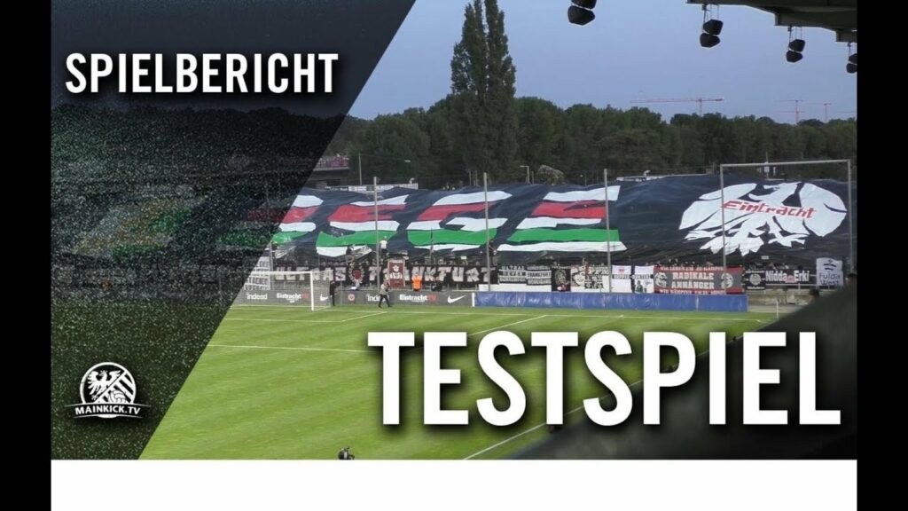 Eintracht Frankfurt - BSG Chemie Leipzig (Testspiel)