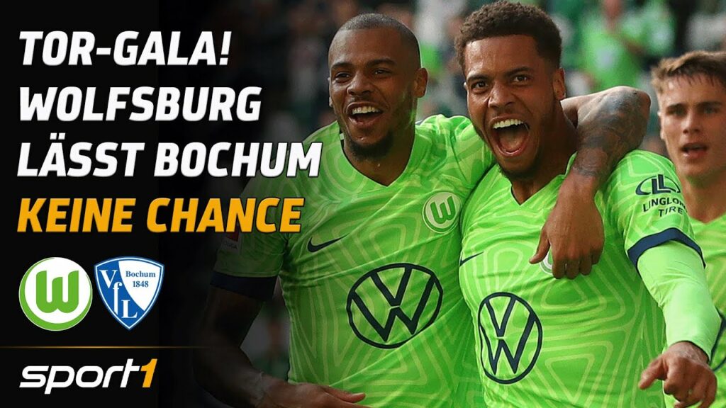 VfL Wolfsburg - VfL Bochum | Bundesliga Tore und Highlights 12. Spieltag | SPORT1