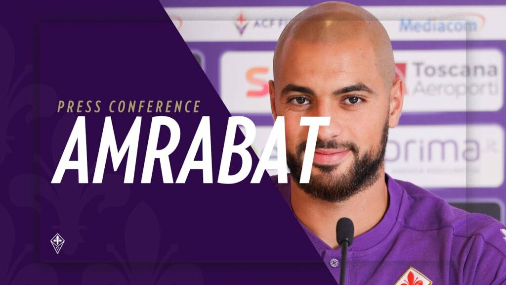 CONFERENZA STAMPA: presentazione Sofyan Amrabat