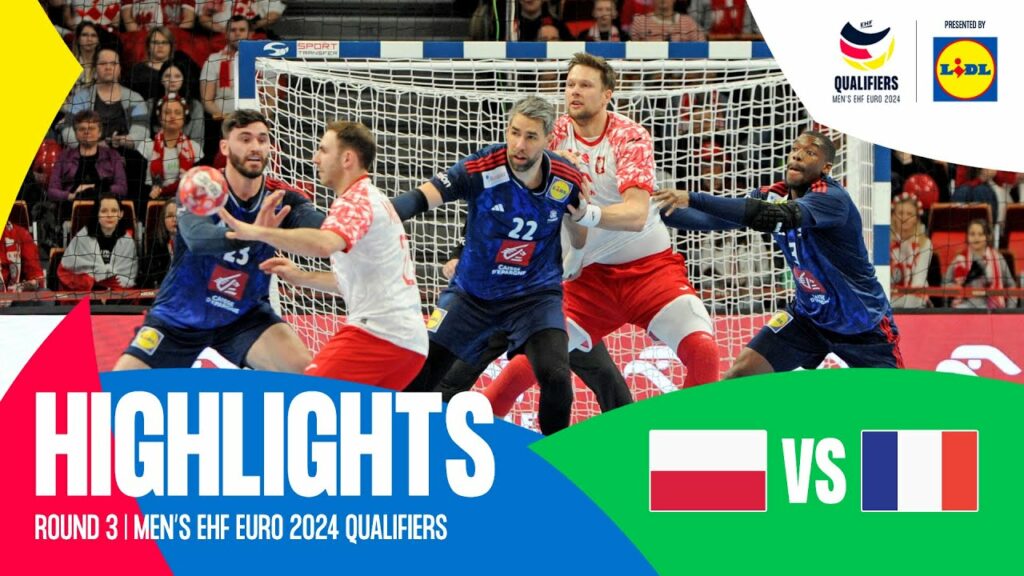 Poland vs France | Round 3 | Men's EHF EURO 2024 Qualifiers