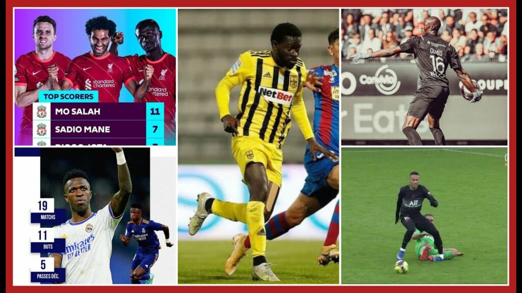 Tàggat Yaram : Madicke Kane, Opa Nguette, Alfred Gomis, Pape Alioune Ndiaye, Neymar, Pau Torres