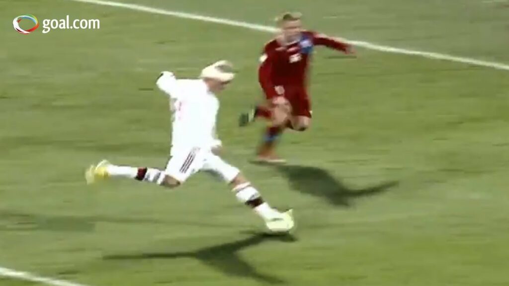 Czech Republic vs Denmark - Andreas Cornelius scores - 0-1