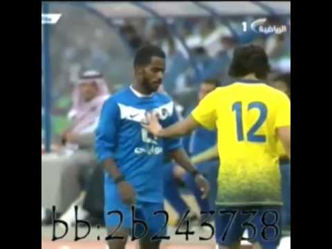 لقطة نواف العابد وخالد الغامدي