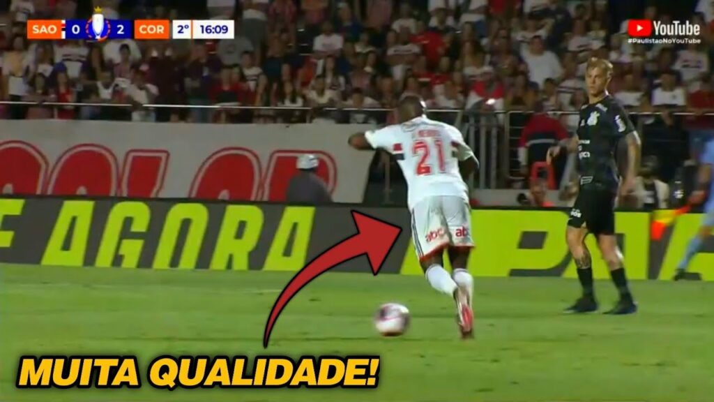 J. MÉNDEZ QUASE MARCOU GOLAÇO ABSURDO! | Jhegson Méndez vs Corinthians (29/01/23) by IR Football HD