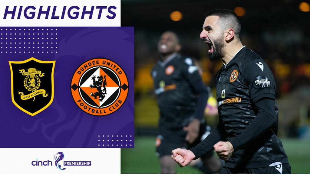 Livingston 1-1 Dundee United | Behich Rescues A Point With Second Half Leveller | cinch Premiership
